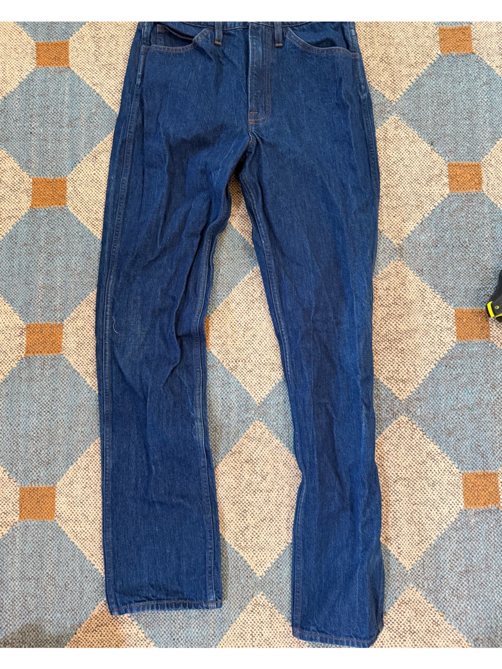 Frame Denim Dark Blue Le Italian Straight 28 Jeans